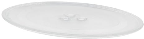 BESTYASH Mikrowellen Drehteller Aus Glas Robuste Ersatzplatte Für Mikrowellen Einfache Installation Und Langlebige Verwendung Für Gleichmäßiges Erhitzen Von Lebensmitteln