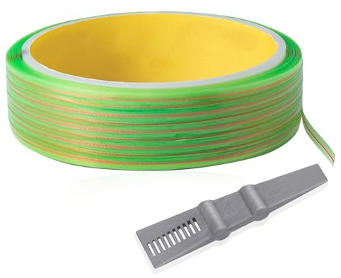 SANTUO Knifeless Tape | 1x 15m Roll, 4mm Wide, Transparent Cutting Line; Repositionable, No Residue, for Car Vinyl Wrap, Scratch-free, Paint-safe