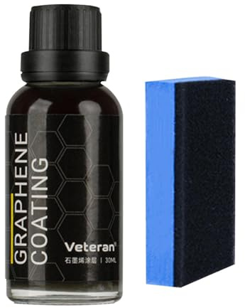 Revêtement de voiture de graphène - 30 ml de protection en céramique liquide, agent de brillance du véhicule | Revêtement automobile universel pour la protection et la maintenance de la peinture extér