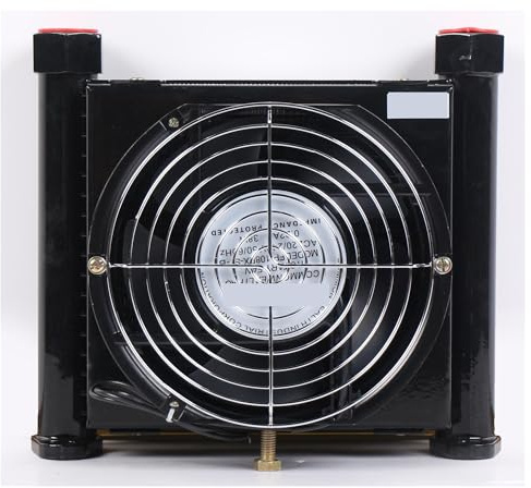 KLYDBMYT AF0510 AJ0510 Scambiatore di Calore a Piastre con Ventola elettrica 12/24 V 220/380 V Radiatore dell'Aria Idraulico Radiatore dell'olio raffreddato ad Aria Ampia Applicazione (DC12)