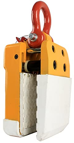 Abrazadera de elevación losa piedra 1000 kg, elevador mármol granito con caucho negro Herramienta de instrumentos de precisión(15-50mm white rubber)