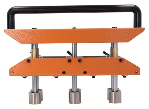 Generic Dobladora de Rodillos para Bordes de Chapa de Metal, Herramienta para Doblar Metales con Medidor de Profundidad Preciso para Láminas de Metal de 0,01 a 0,04 Pulgadas, Perfecta para Doblar