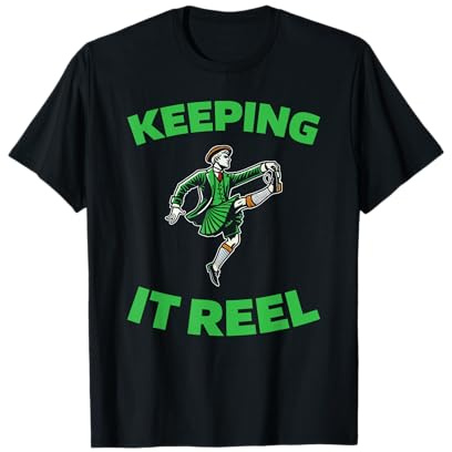 Danza - Irlanda Céili Tradicional Bailarín Baile Irlandesa Camiseta