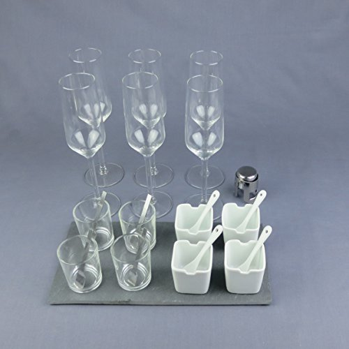 alpina Set 6 Bicchieri Champagne Flute 22 cl Switzerland Tavola Ristorante Bar