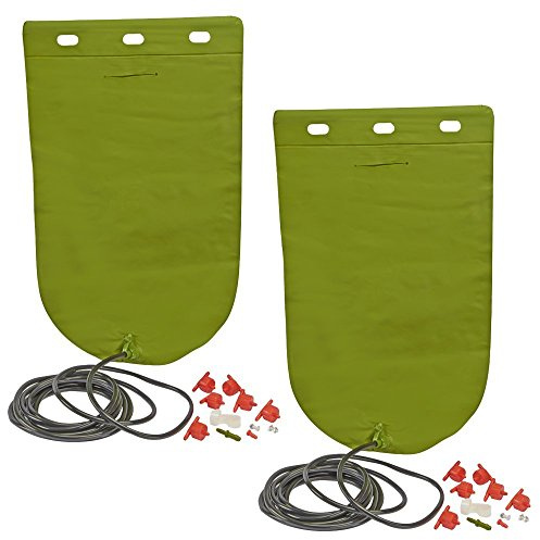 Garden Gear Mighty Dripper Greenhouse Plant Watering Irrigation System Gravity Fed Water Drip Kit (Twin Pack)