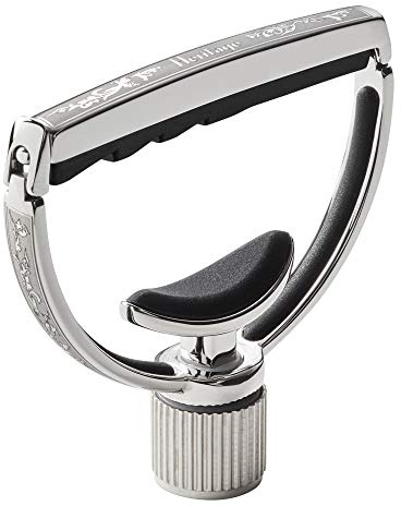 G7TH Heritage Capo 12-string 3, Full Acanthus, Kapodaster für 12-saitige Gitarre, Edelstahl mit aufwendiger Gravur, handpoliert