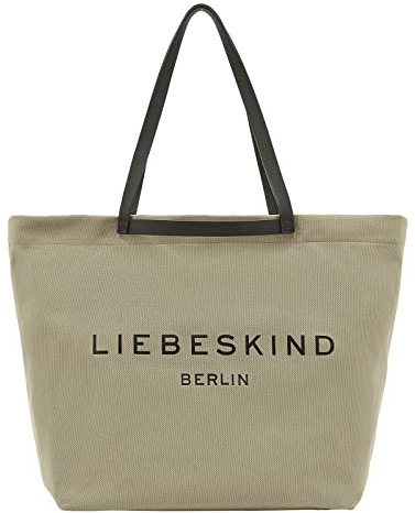 LIEBESKIND Berlin Shopper „Aurora“ I Canvas Tasche für Laptops bis 16 Zoll
