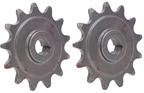 2 Stück 13 Zähne Zahnrad Fahrradkette, Ritzel Motor Rad Kette aus Aluminiumlegierung 13 Zähne Ritzel für gewöhnliches Fahrrad, Nr. 311