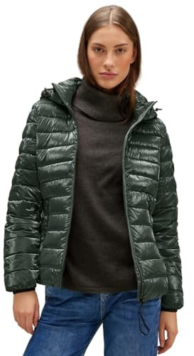 Street One Damen Kurze Glanz Steppjacke