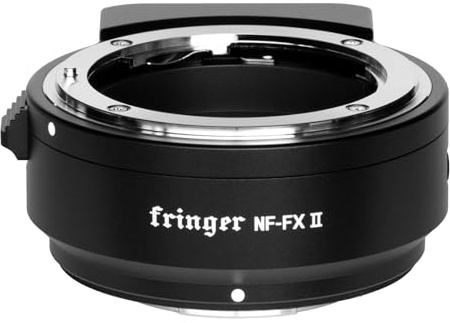 Fringer NF-FX II (FR-FTX2) Adaptateur d'objectif Nikon D, G, Elenses et autres appareils photo numériques pour Nikon F vers Fujfilm X Fuji AF-S AF-P Sigma Tamron pour X-T3 X-Pro3 XT30 X-T4 X-S10