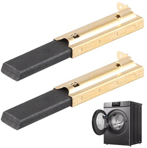 2 Pièces Balais de Charbon pour Moteur de Machine à Laver, Accessoires Rechange Machine à Laver Insérer Balai de Charbon L94MF7, 5 x 13,5 x 39,6 mm