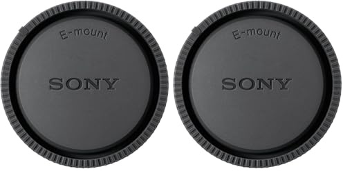 Sony ALC-R1EM Rear Lens Cap for E Mount Lenses, Black (Pack of 2)