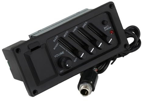 Gitarre Folk Klassik EQ Pickup Akustikgitarre Pickup Equalizer