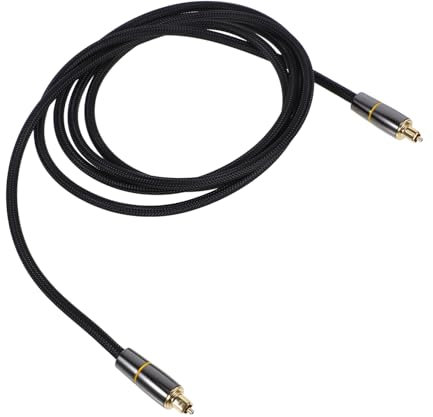 Hoement Cavo Ottico Audio Digitale Cavo Audio Ottico Ottica per Tv e Console Trasmissione Stabile e Chiara