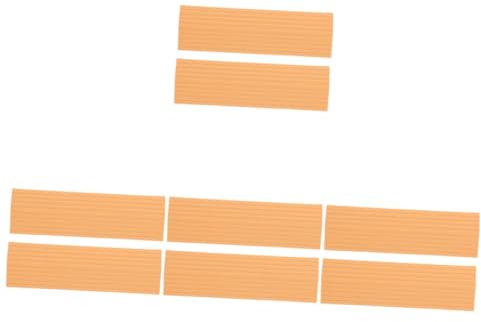 minkissy 8 STK Trittmatte Türrampe Bordstein Türschwellenrampe Erheben Rampenmatte Treppenrampe Rampen Für Kehrroboter Vakuum Ausladende Roboterrampe Schwellenrampenpolster Plastik Orange