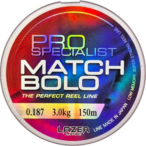 LAZER LINE Monofil Angelschnur 150m DIA0,187mm Test 3,0kg - Kupferrotbraun