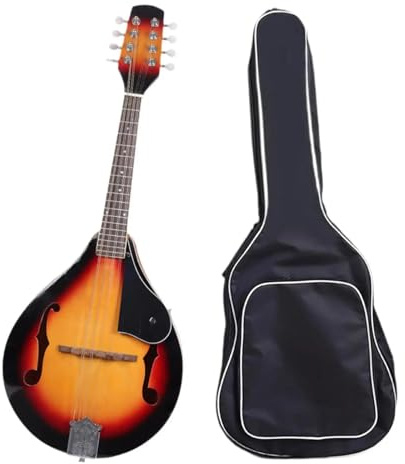 Desempeño profesional Mandolina Instrumento Musical De Mandolina Profesional Para Principiantes Con Bolsa Para Mandolina Acústica De 8 Cuerdas Para Práctica En Escenario De Concierto