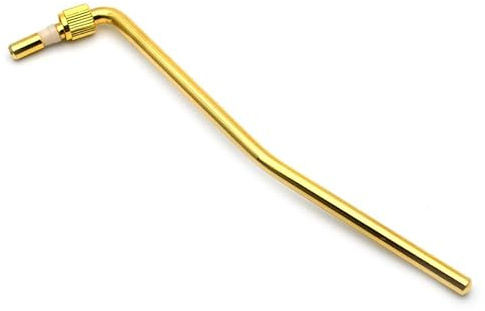 DIAO79NI 6mm FR Style Guitar Tremolo Arm Tremolo Bar Whammy Bar for Floyd Rose Double Locking Tremolo System Electric Guitar Replacement, Gold