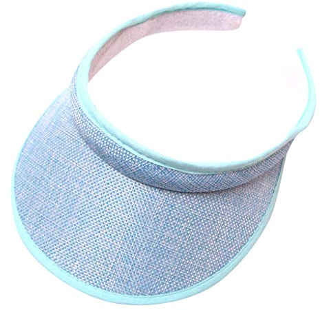 15 Colors Sun Visors for Women Men, Wide Brim UV Protection Sport Visor Cap Sunhats Adjustable Ponytail Baseball Hat for Golf Cycling Fishing Tennis Volleyball Running Jogging
