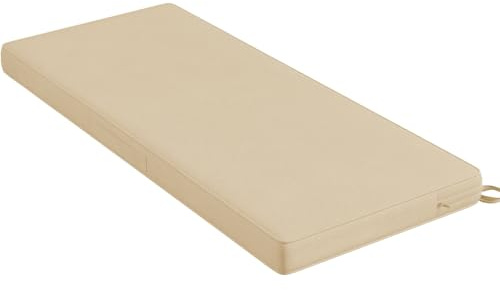 WLXFF Bankauflage Sitzkissen Bank Mit Abnehmbarem Bezug Utschfestes Sitzkissen Sitzpolster Sitzauflage Bank Sitzpolster Gartenbank Auflage Stuhlkissen Bankpolster FüR Fensterbank,No7,140X35X3CM