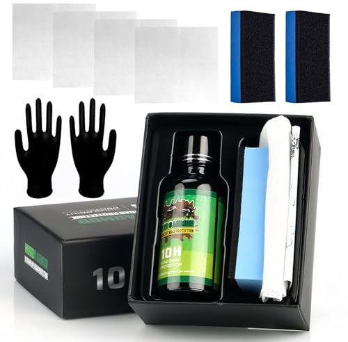 10H Ceramic Coating,Paint Protection Nano, Anti-Scratch Ceramic Polish Liquid, Hydrophobic Coating Protection For Cars, Motorcycles, Boats 50ml