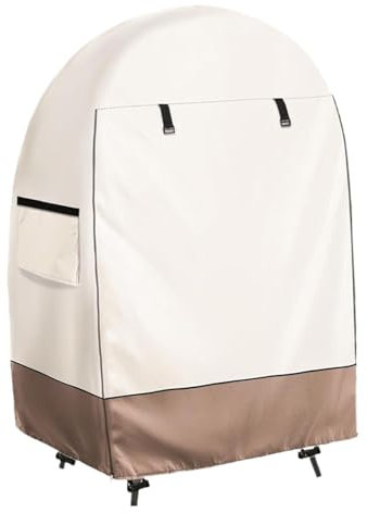 Copertura protettiva per poltrona d' da esterni, impermeabile, protezione per la terrazza e il balcone, traspirante, ad asciugatura rapida, per mobili in rattan, casa sulla spiaggia, villa