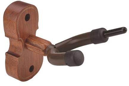 wueiooskj Einfache Wandmontage, Geigenständer für Musiker und Hobbyisten, aber auch dekorativ. Gitarren und Geigenständer aus Holz.