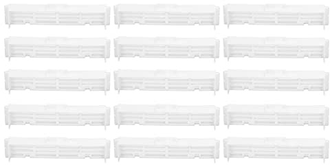 Bee Anti Escape Device Barrier, 15PCS Plastic Beehive Spacer Frame, Reusable Adjustable Beekeeping Tool, Durable Safe for Apiculture Farm Garden Beekeepers