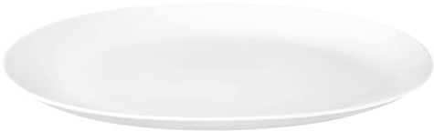 Seltmann 001.764213 Porzellan Teller, Oval, 35cm Length, 24cm Width