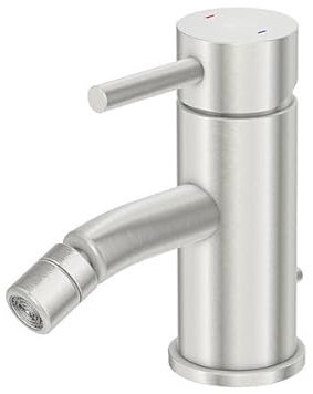 Steinberg Série 100 robinetterie de bidet, avec garniture découlement, saillie : 110mm, 1001300BN, Couleur: Brushed Nickel