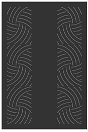 Le Marquier Plaque Murale Esssentiel Noire Rectangle Poèle à Bois 80x120 cm