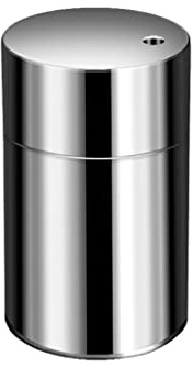 susiodeu Dispensador de palillos de dientes Contenedor de acero inoxidable Cubo de metal Bolsillo de gran capacidad Novedad Hogar Restaurante Fiesta
