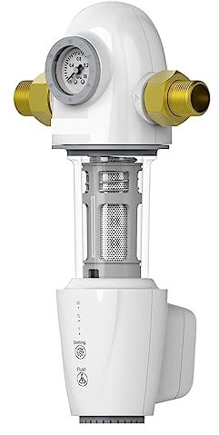 Osmoseanlage Trinkwasser, Automatischer Rückspül-Vorfilter, Spin-Down-Sedimentwasserfilter, zentrales Reinigungssystem for das ganze Haus,Wasserfilter