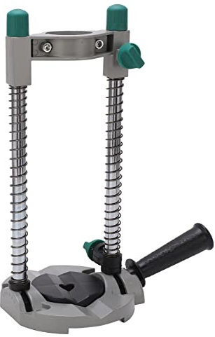Multi Angle Drill Guide - 45 Degree Adjustable, Secure Clamping, Universal Drill Holder for Accurate Drilling with Hand and Electric Drills