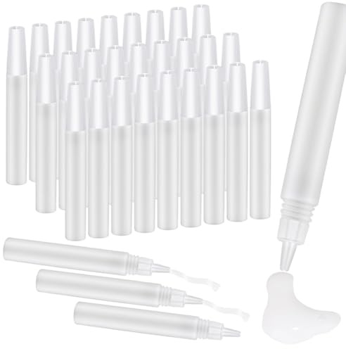 Sxmrmnx 50 Stylos à Colle Blanche pour Art, Stylos à Colle Collante à Séchage, Stylos à Colle Liquide à Application Précise, Fournitures de Classe
