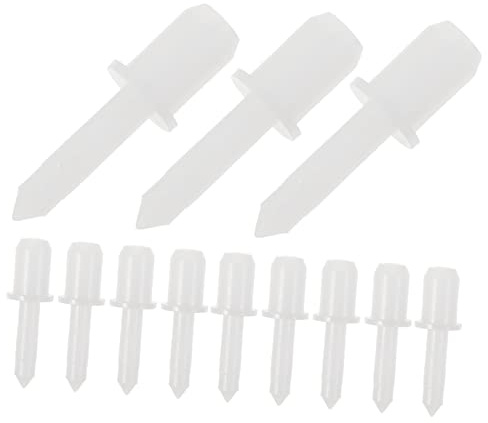 KOMBIUDA Pasadores De Reparación De Persianas De Plástico, 60 Piezas, Accesorio Práctico Para Contraventanas, Repuesto Resistente Para Persianas Domésticas, Uso Reparación y Mantenimiento