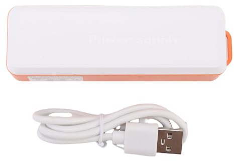 Mini UPS, Emergency Power Bank with 2600mAh Battery Backup Uninterruptible Power Supply for Security Camera Router LED Light Home Office Small Electronics