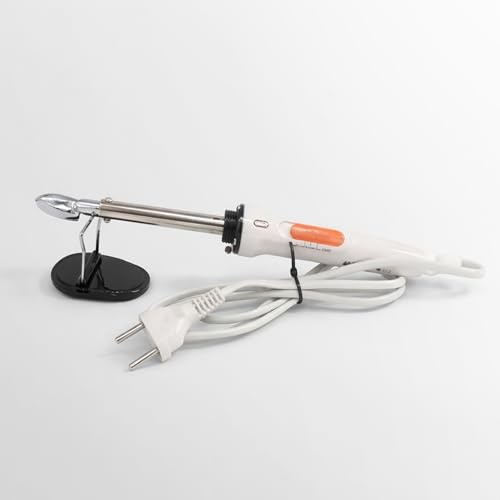 Mini fer à repasser pour matelassage, patchwork et travaux manuels, 40 W, avec support, fer à repasser en cuir, fer à repasser anti-plis pour vêtements en cuir, couture et chaussures (prise UE)