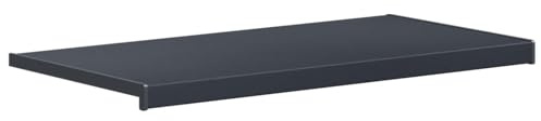 Rebord de fenêtre en PVC anthracite 100 x 45 x 4,5 cm