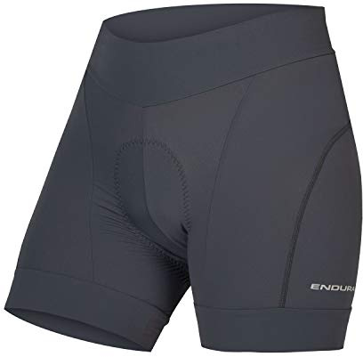 Endura Women's Xtract Lite Shorty Cycling Shorts | Ultra-Lightweight | UPF50+ | Moisture-Wicking Shorts, Grey, L