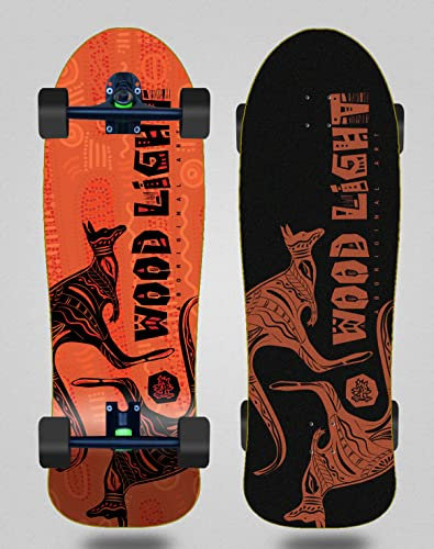 Wood Light Cruiser Skateboard Trucks 180 mm Original AU Holy 9 x 31 Old.S