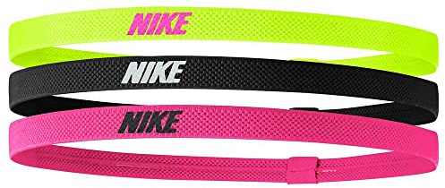 Nike N1004529-709 Elastisches Haarband 3er Pack