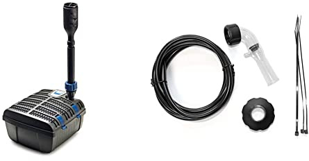Oase Filtral 1500 UVC, Filtre 3 en 1,rendement UV 5W & Filtral Kit d'aération Transparent