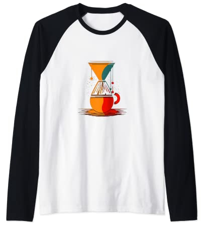 Cafetière à café pour barista et amateur de café Manche Raglan