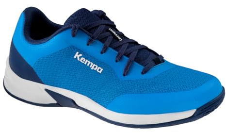 Kempa Scarpe Sportive Unisex Kourtfly Three, Blu/Bianco, 46 EU