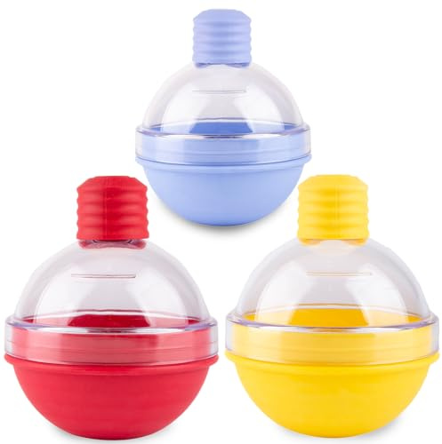 Milano Home Eiswürfelform Mit Deckel Kugel - Auslaufsicher XXL 6 cm Eiswürfelform Groß - BPA Frei, Große Eiskugel für Getränke, Whiskey, Cocktail, Babynahrung
