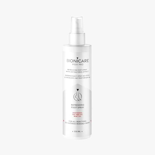 BIONICARE - Spray Ambientador Antibacteriano para Pies - Adecuado para Pieles Sensibles - Cuidado Diario en el Hogar - Apoyo a la Regeneración de la Piel - Desodorante Antiséptico - 250ml