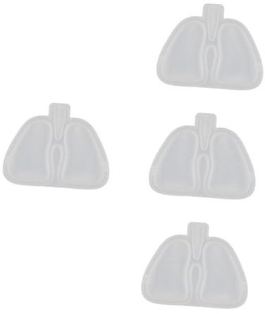 ARTIBETTER 2 Stück Lungenbehbeform Asche Harzgussform Epoxidform selber machen DIY manuelle Form wiederverwendbare Epoxidharzform Form für Epoxidharz Epoxid-Gießform Kieselgel Weiß