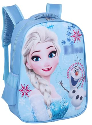 Menelos Kinderrucksack Mädchen, Kindergartenrucksack in Blau, Rucksack Kindergarten, Süße Kinder Tasche mit Cartoonmuster