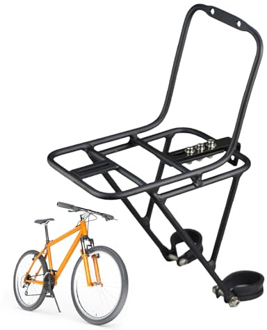 Gepäckträger Fahrrad Vorne, Frontgepäckträger, Vorderer Gepäckträger Für Mountainbike, Für Touren, Mountainbike, Picknick Träger, Fahrradausrüstung, Gepäckträgertasche